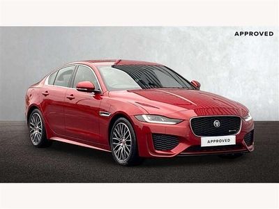 Firenze red Used 2023 Jaguar XE R-Dynamic Sedan | £22,250 (Fair price)