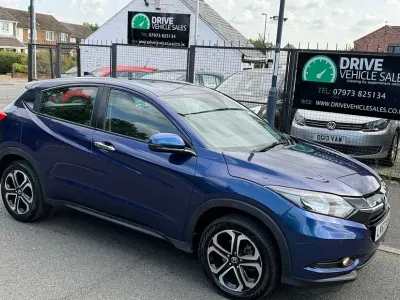 Used Honda HR-V SE 130 HP (95 kW) 2017 Blue SUV