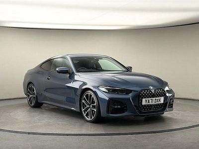 Used BMW 430 M Sport 245 HP (180 kW) 2021 Arctic race blue metallic Coupe