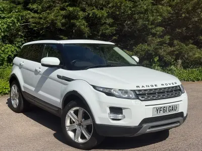 Used Land Rover Range Rover evoque Pure 150 HP (110 kW) 2012 White SUV