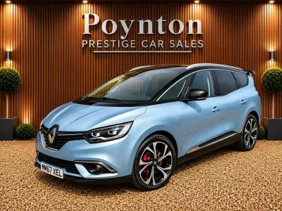 Used Renault Grand Scénic IV Dynamique 160 HP (117 kW) 2017 Azzure blue MPV