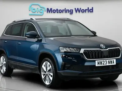Used Skoda Karoq SE L 150 HP (110 kW) 2023 Blue SUV