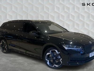 Midnight black New 2025 Skoda Superb SportLine Estate | £42,000 (Fair price)
