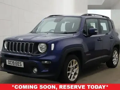 Used Jeep Renegade Longitude 120 HP (88 kW) 2019 Blue SUV