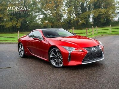 Red Used 2019 Lexus LC 500 Sport Line Coupe | £50,999
