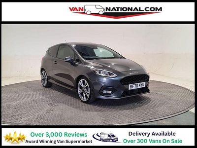 Grey Used 2021 Ford Fiesta Sport Van | £9,990 (Fair price)