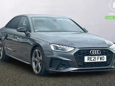 Used Audi A4 Black Edition 204 HP (150 kW) 2021 Grey Sedan