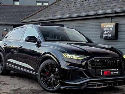 Black Used 2018 Audi Q8 S-Line SUV | £35,989 (Expensive)