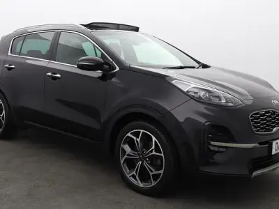 Usado Kia Sportage GT-Line S 136 CV (100 kW) 2021 Negro SUV