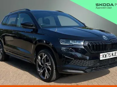 Used Skoda Karoq SportLine 150 HP (110 kW) 2026 Black SUV