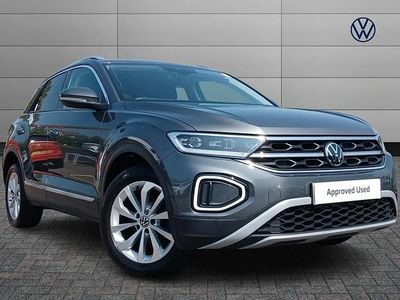 Usado VW T-Roc Style 150 HP (110 kW) 2022 Cinzento SUV