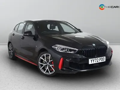 Begagnad BMW 128 Comfort Edition 2023 Svart Halvkombi