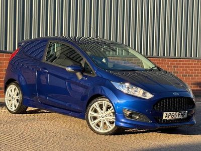 Used Ford Fiesta Sport 2015 Blue Van