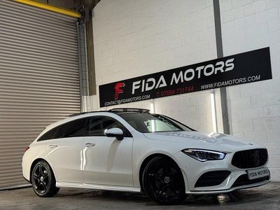 Used Mercedes CLA200 Shooting Brake AMG line 2020 White Estate