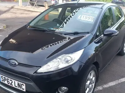 Used Ford Fiesta Zetec 2012 Black Hatchback