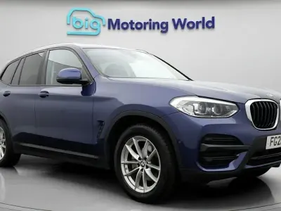 Used BMW X3 184 HP (135 kW) 2021 Blue SUV