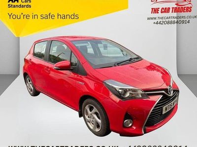 Red Used 2015 Toyota Yaris Hybrid Hatchback | £9,688 (Fair price)