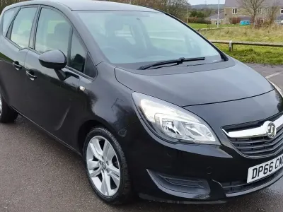 Used Vauxhall Meriva Club 2016 Black MPV
