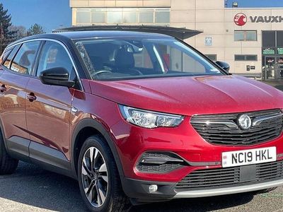 Used Vauxhall Grandland X Sport 131 HP (96 kW) 2019 Red SUV