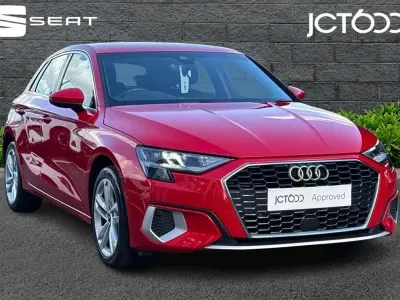 Used Audi A3 Sport 147 HP (108 kW) 2023 Red Sedan