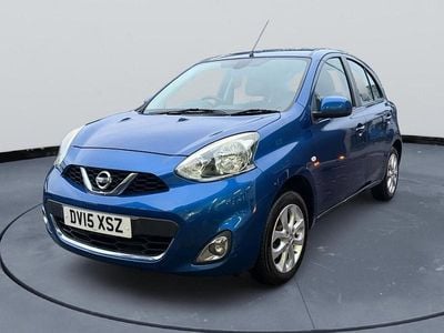 Used Nissan Micra Acenta 2015 Blue Hatchback