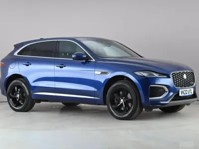 Begagnad Jaguar F-Pace R-Dynamic 404 HK (297 kW) 2022 Blå SUV