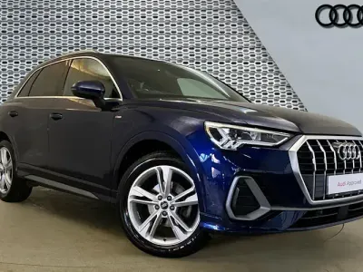 Usado Audi Q3 S-Line 150 HP (110 kW) 2022 Azul SUV