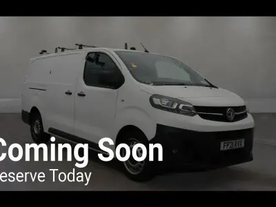 Gebraucht Vauxhall Vivaro Edition 100 PS (73 kW) 2021 Weiß Van / Kleinbus