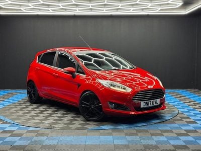 Used Ford Fiesta Zetec 2017 Red Hatchback