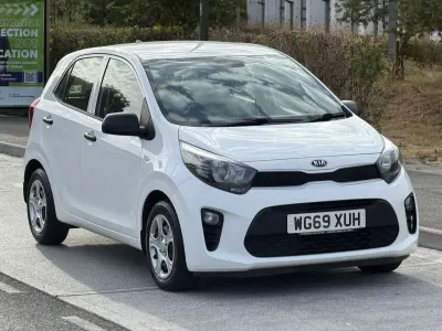 Used Kia Picanto 66 HP (48 kW) 2019 White Hatchback