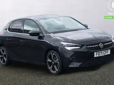Used Vauxhall Corsa Edition 102 HP (75 kW) 2022 Black Hatchback