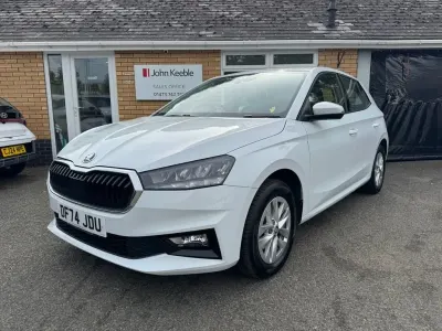 Used Skoda Fabia Comfort 116 HP (85 kW) 2024 White Hatchback