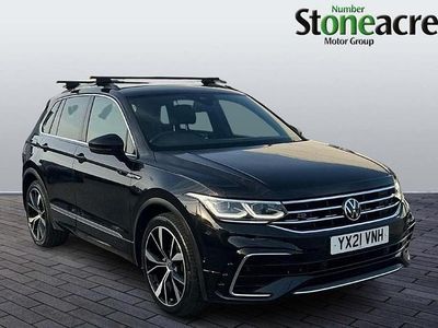 Used VW Tiguan R-line 150 HP (110 kW) 2021 Black SUV