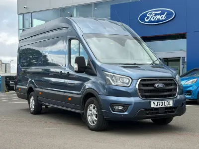 Used Ford Transit Limited 170 HP (125 kW) 2021 Blue Van