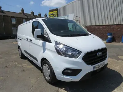 Used Ford Transit Custom Trend 130 HP (95 kW) 2020 White Van