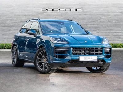 Montego blue metallic Used 2024 Porsche Cayenne Chrono SUV | £73,995 (Good price)