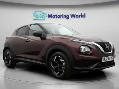Used Nissan Juke N-Connecta 114 HP (83 kW) 2023 Red SUV