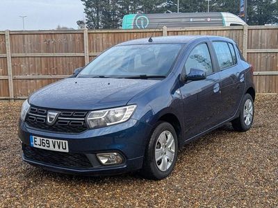 Used Dacia Sandero Comfort 90 HP (66 kW) 2019 Blue Hatchback