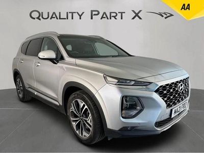 Silver Used 2021 Hyundai Santa Fe Premium SE SUV | £21,129 (Good price)