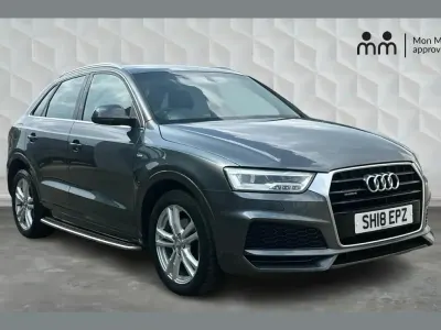 Used Audi Q3 S-Line 150 HP (110 kW) 2018 Grey SUV