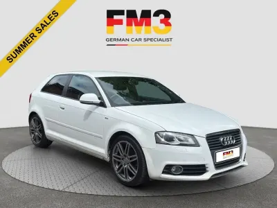 Used Audi A3 S-Line 160 HP (117 kW) 2008 White Hatchback