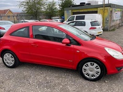 Used Vauxhall Corsa Club 79 HP (58 kW) 2007 Red Hatchback