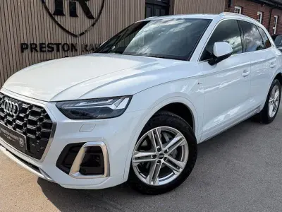 Used Audi Q5 S-Line 204 HP (150 kW) 2022 White SUV