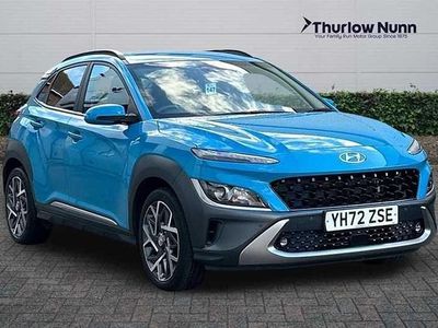 Used Hyundai Kona Premium 141 HP (103 kW) 2023 Blue SUV