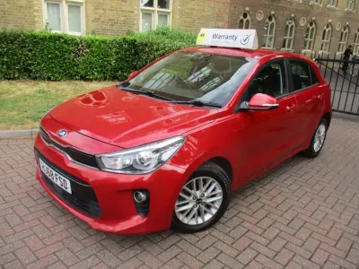 Used Kia Rio 2018 Red Hatchback