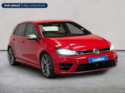 Used VW Golf VII R 2016 Red Hatchback