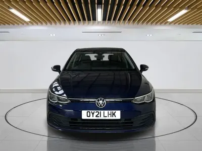 Used VW Golf VII S 150 HP (110 kW) 2021 Blue Hatchback