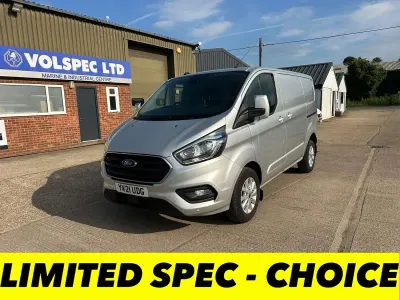 Used Ford Transit Custom Limited 130 HP (95 kW) 2021 Silver Van