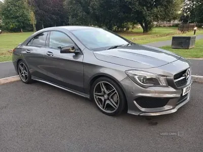Used Mercedes CLA220 AMG 177 HP (130 kW) 2015 Grey Coupe