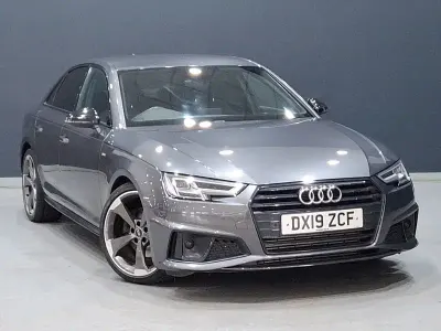Used Audi A4 Black Edition 150 HP (110 kW) 2019 Grey Sedan